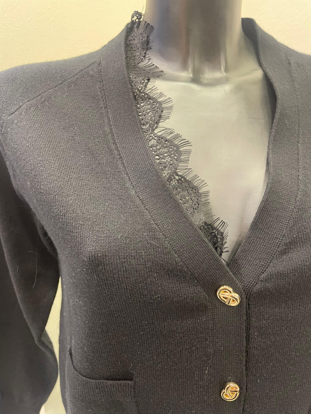 Cardigan Pizzo Soya