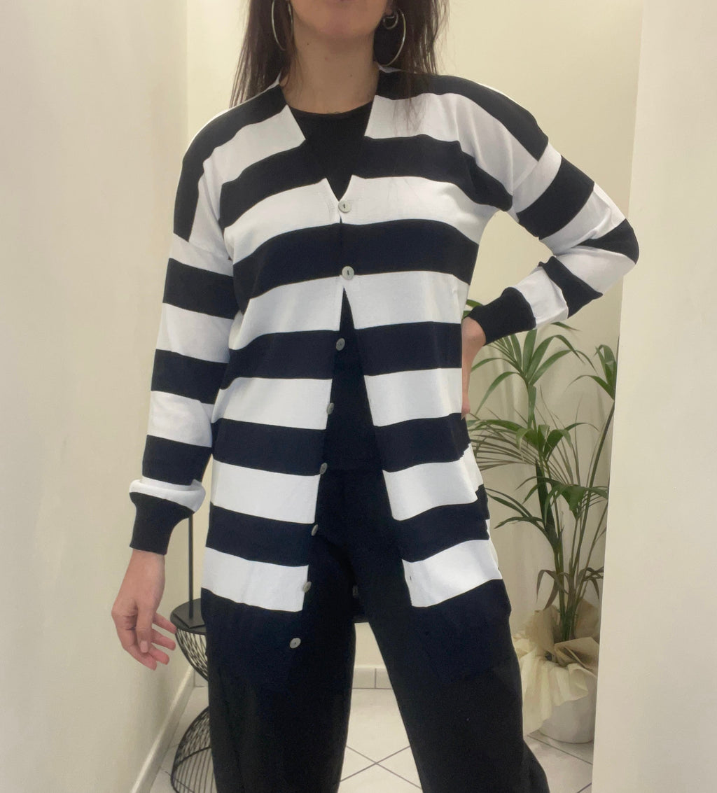 Cardigan Righe - Karma