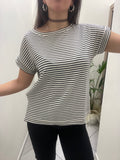 T-shirt righe Karma